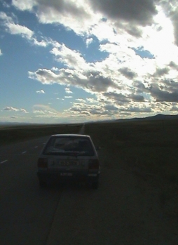 Just passed into Mongolia, only 4 hours to go.