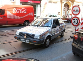 Team 104, at rest. Prague